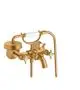 AXOR-HG-AXOR-Montreux-2-Griff-Wannenarmatur-Aufputz-mit-Kreuzgriffen-Brushed-Gold-Optic-16540250 gallery number 1
